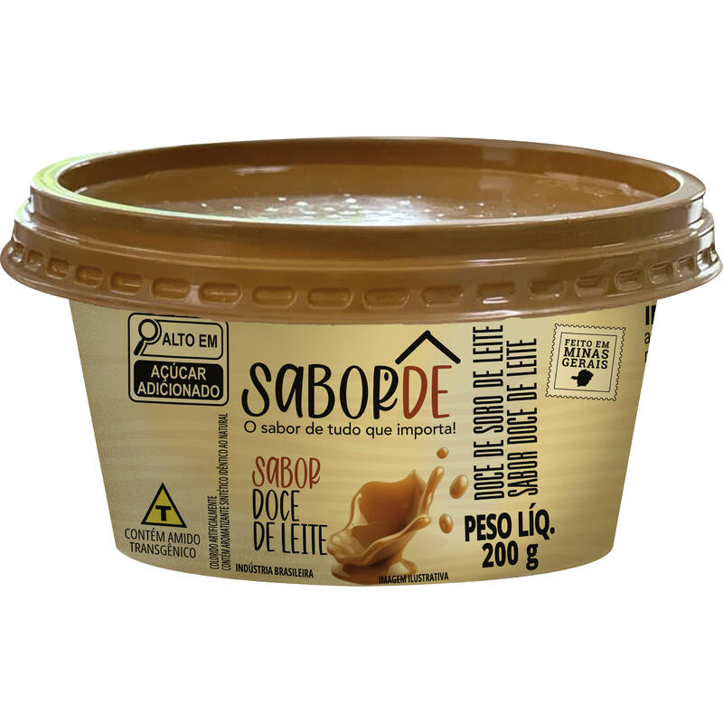 Doce de Soro de Leite Sabordê Sabor Doce de Leite 200g