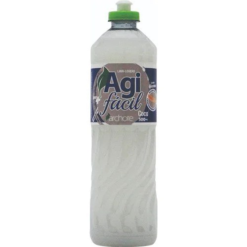 Detergente Louça Agifacil Coco 500ml