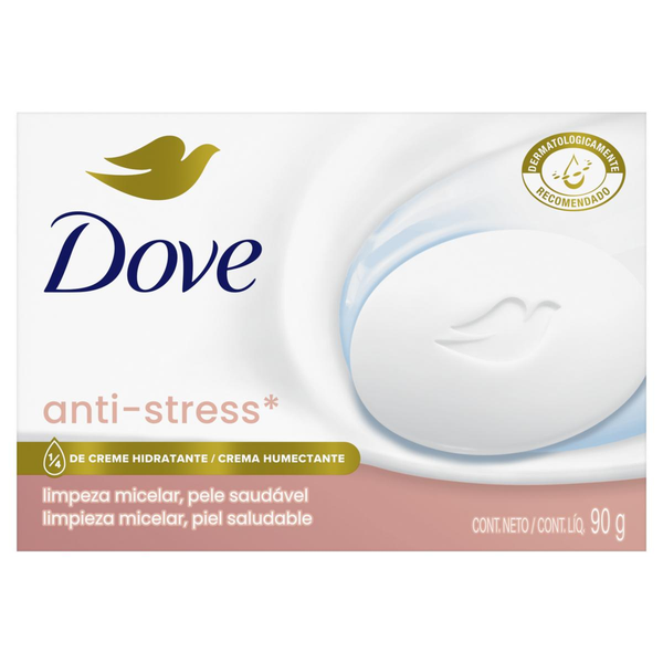 Sabonete Barra Anti-Stress Micelar Dove 90g