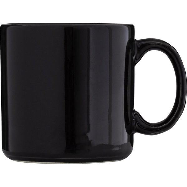 Caneca Biona Oxford 360ml - Cerâmica - Preta