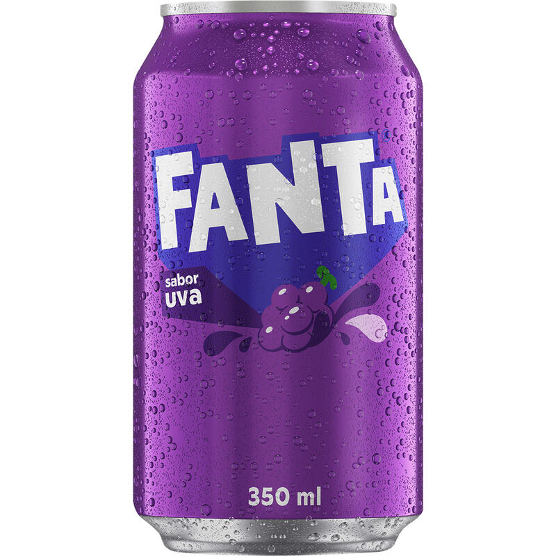 Refrigerante Fanta Uva 350ml