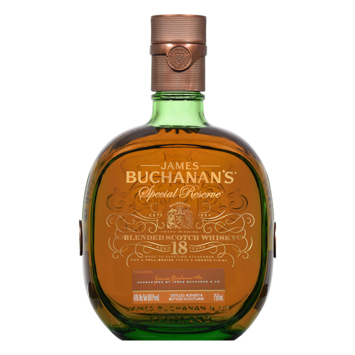 Whisky Escocês Blended Special Reserve BUCHANAN'S Garrafa 750ml