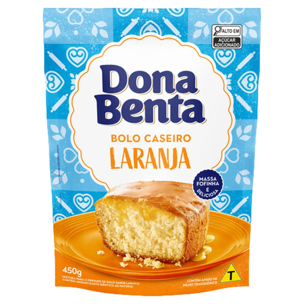 Mistura para Bolo Dona Benta Laranja 450g