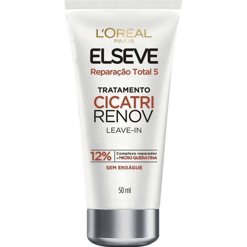 Leave-in de Tratamento L'Oréal Paris Elseve Cicatri Renov 50ml