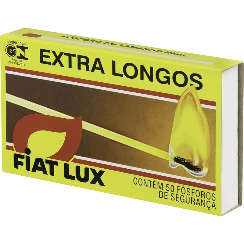 Fósforos FIAT LUX Extra Longos