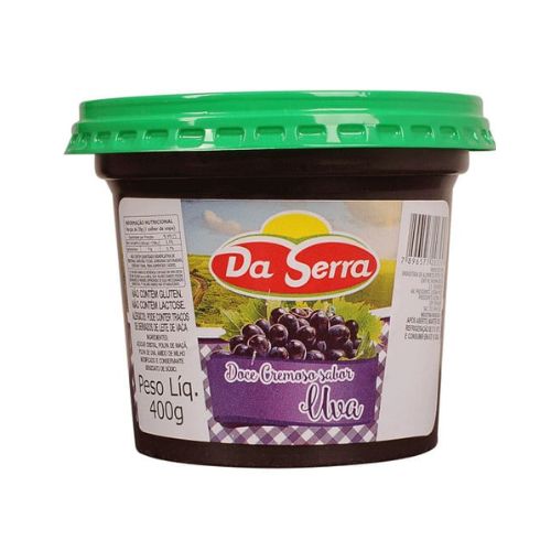 Doce De Fruta Sabor Da Serra Uva 400g