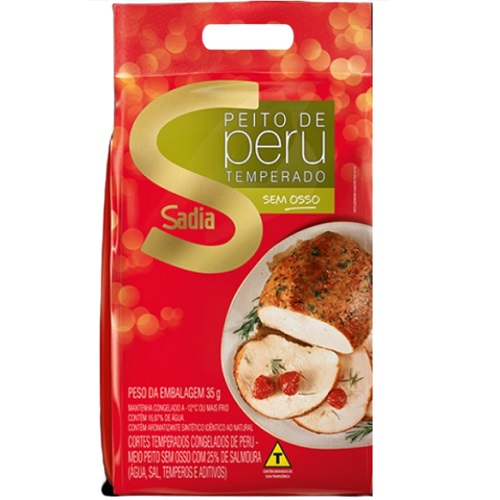 Peito Peru Sadia Temperado 1kg