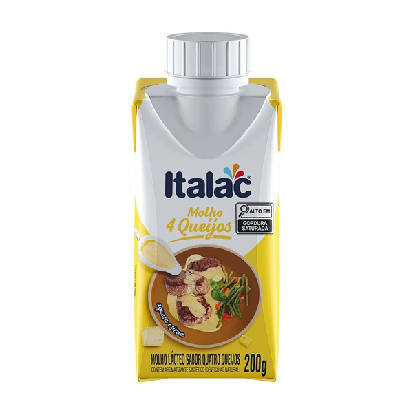 Molho Italac 200g - 4 Queijos