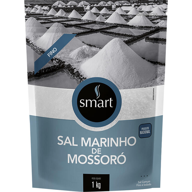 Sal Marinho Smart Fino Integral 1kg