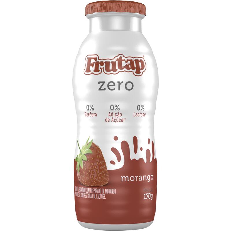 Iogurte Frutap Zero Morango 170g
