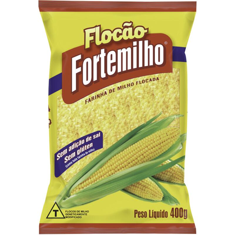 Flocão de Milho Fortemilho 400g