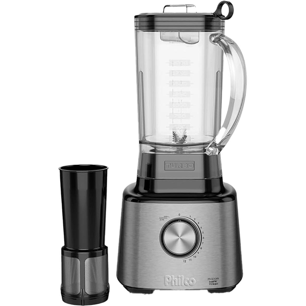 Liquidificador Oster OLIQ520 Super Potente - Com 1250W - Jarra de Vidro - Com Capacidade Total 2,2 Litros