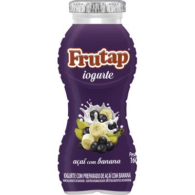 Iogurte Frutap Açaí com Banana 160g