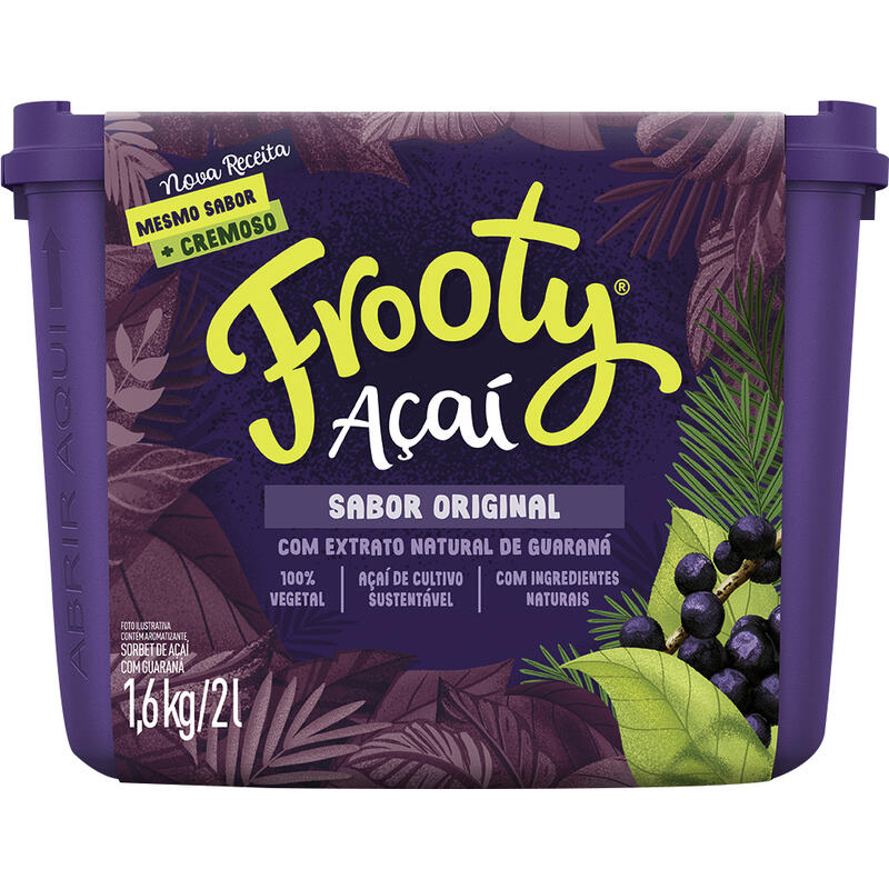 Açaí Frooty Congelado Original 2L