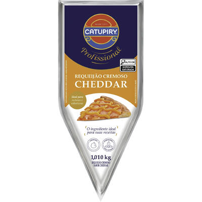 Requeijão Catupiry Cheddar 1,010kg