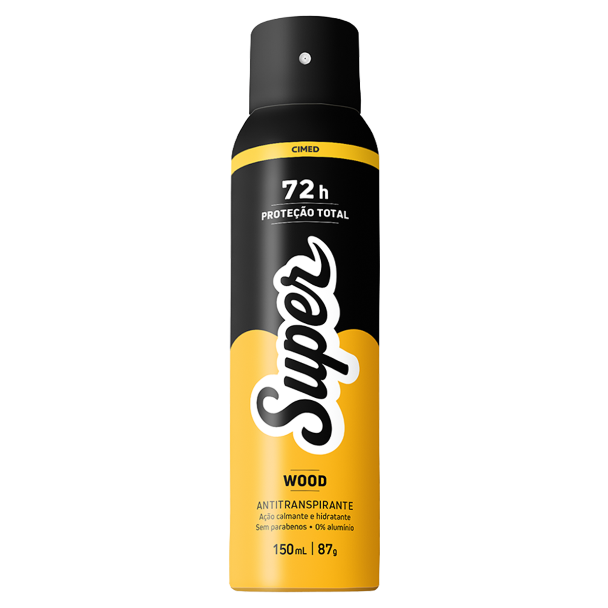 Antitranspirante Aerossol Super Men Wood Spray 150ml