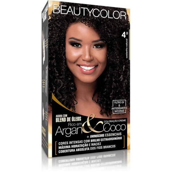 Tintura BeautyColor Creme Castanho Natural 4.0