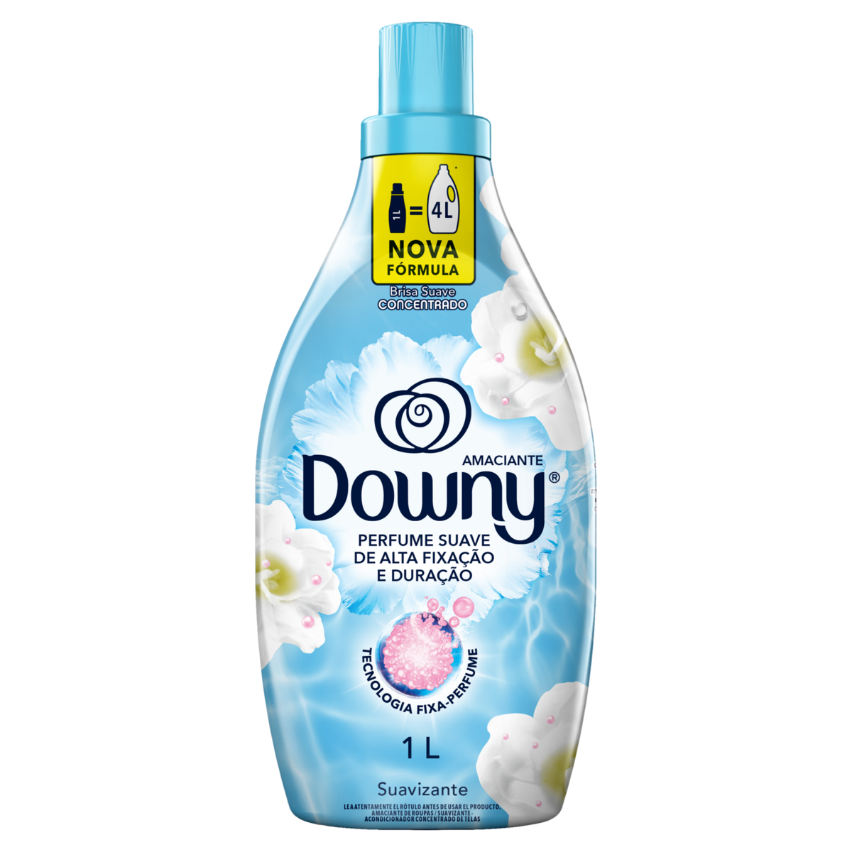 Amaciante de Roupa Concentrado Brisa Suave Downy Frasco 1l