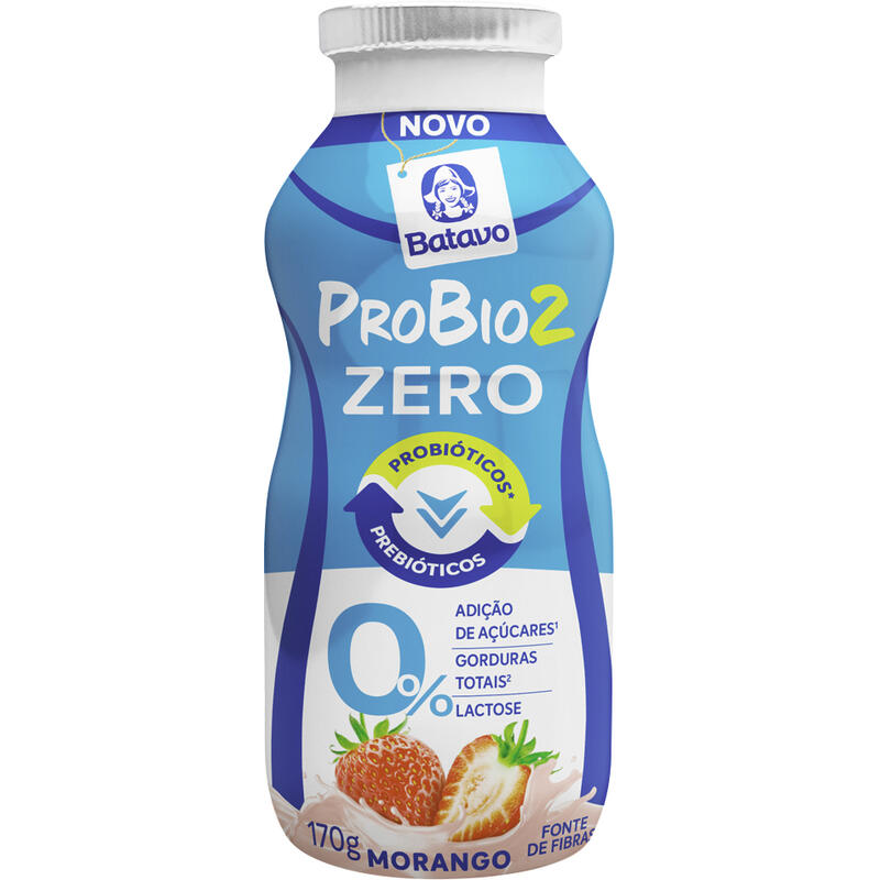 Iogurte BATAVO Probio2 Morango 170g