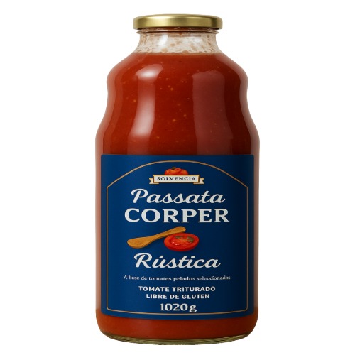 Passata Corper Rústica Tomate Triturado 1020g