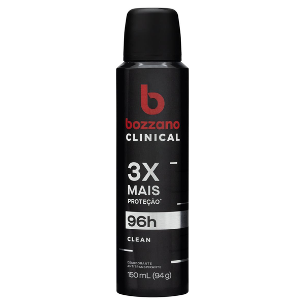 Desodorante Masculino Bozzano Clinical Clean 150ml