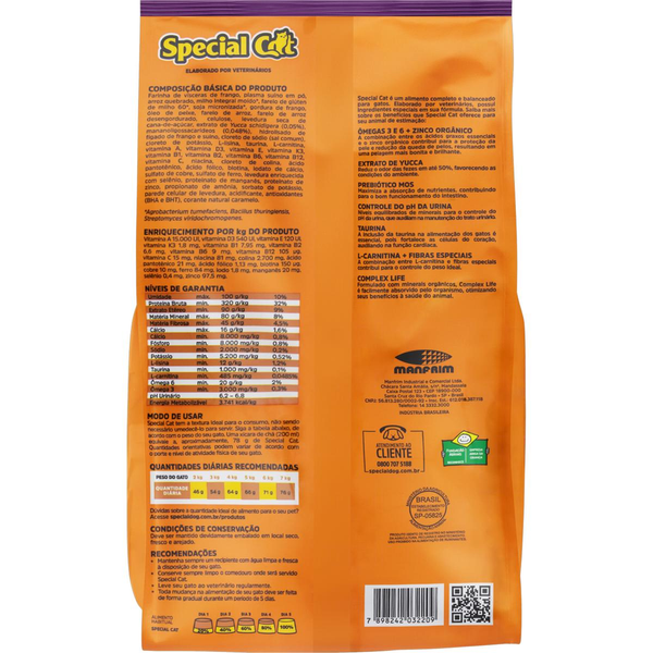 Alimento para Gatos Castrados Adultos Special Cat 1kg