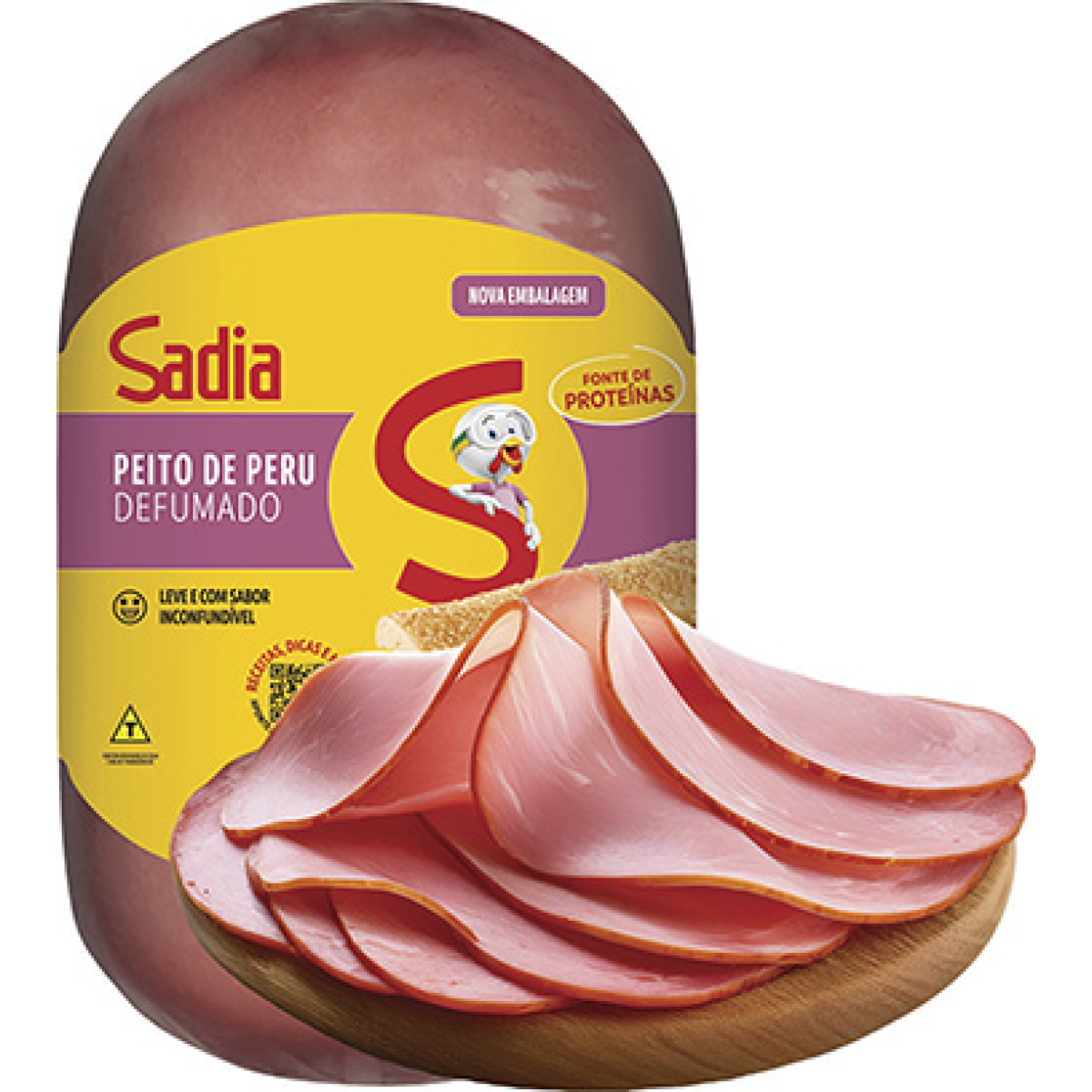 Peito de Peru Defumado Vita Light Sadia Bandeja 150g
