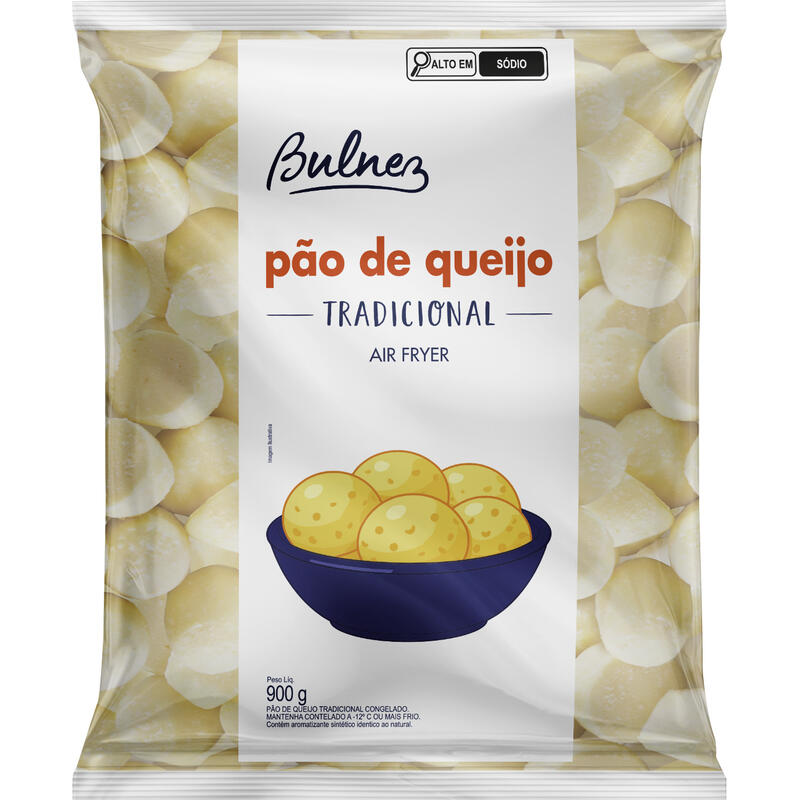 Pão de Queijo Bulnez Tradicional 900g