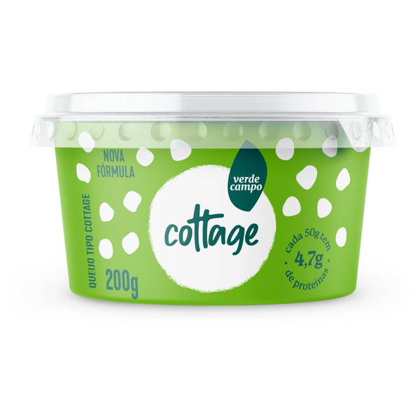 Queijo Cottage Verde Campo 200g
