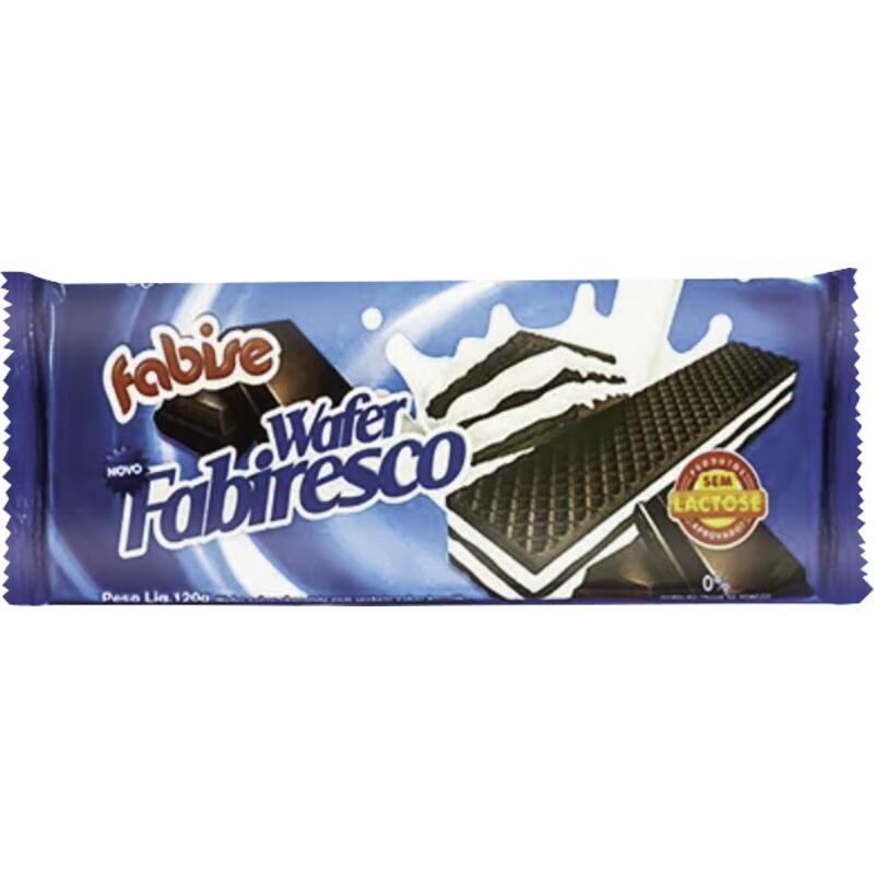 Biscoito Wafer Fabise Fabiresco 120g