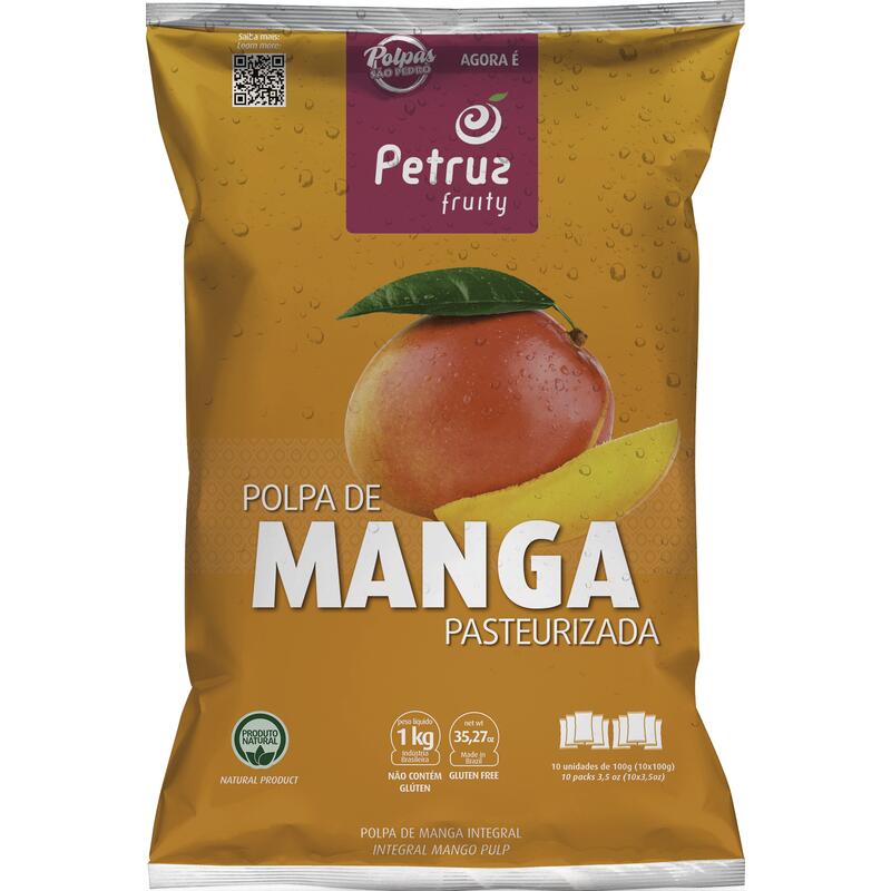 Polpa de Fruta Petruz Congelado Manga 1kg