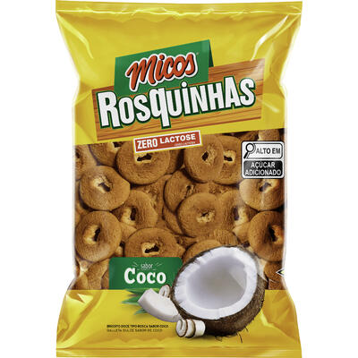 Biscoito Rosquinha Micos Coco 300g