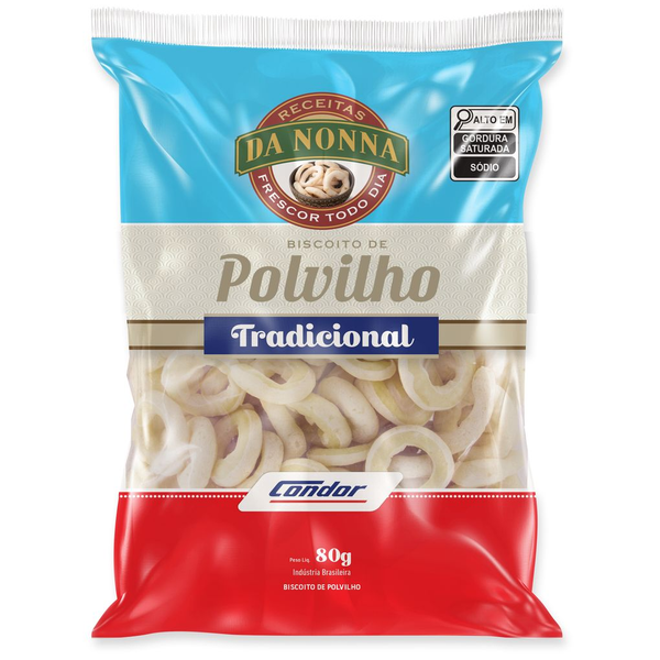 Bisc.de Polvilho Da Nonna Trad.80g
