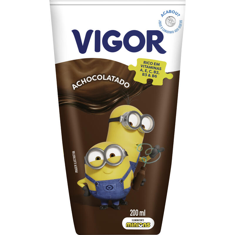 Bebida Láctea Vigor Chocolate 200ml