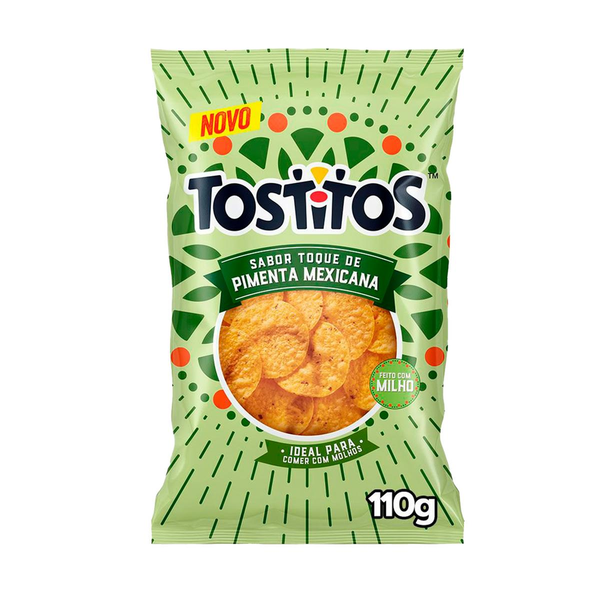 Salgadinho de Milho Toque de Pimenta Mexicana TOSTITOS 110g