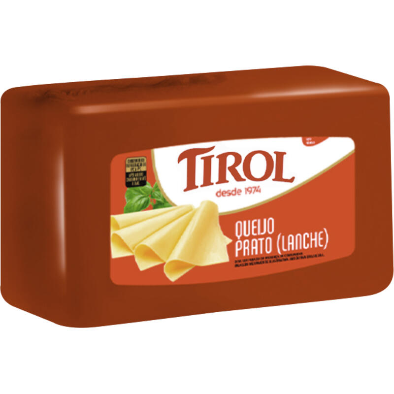Queijo Prato Tirol Preço por quilo na peça