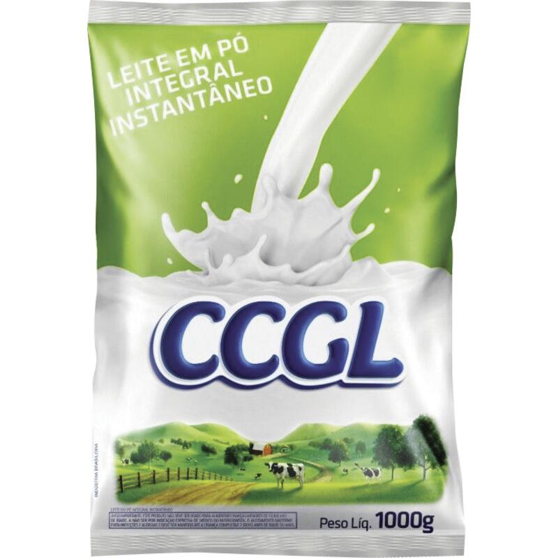 Leite em Pó CCGL Integral Instantâneo 1kg