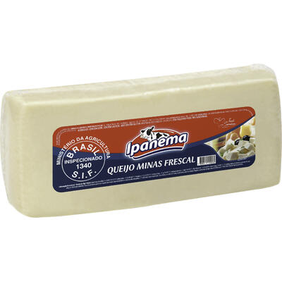 Queijo Minas Frescal Ipanema Preço por quilo na peça