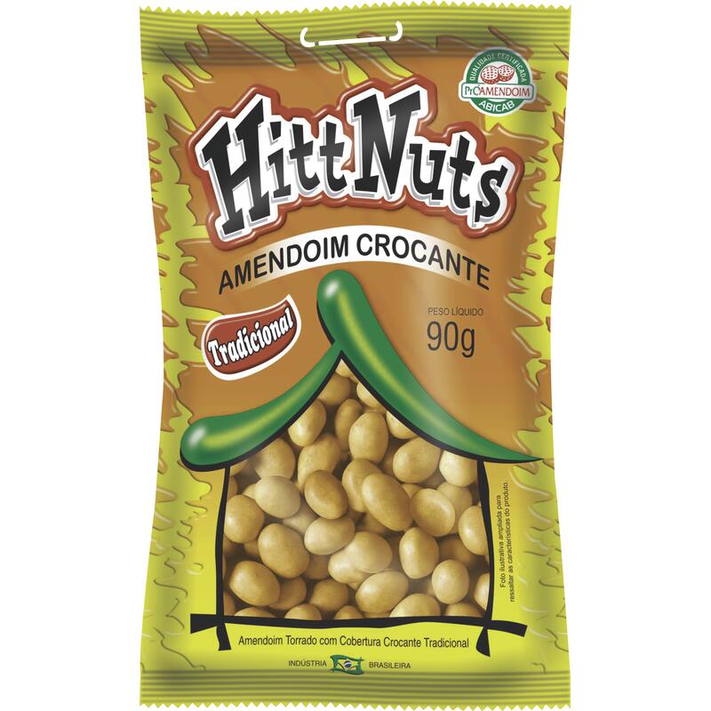Amendoim Hitt Nuts Natural 90g