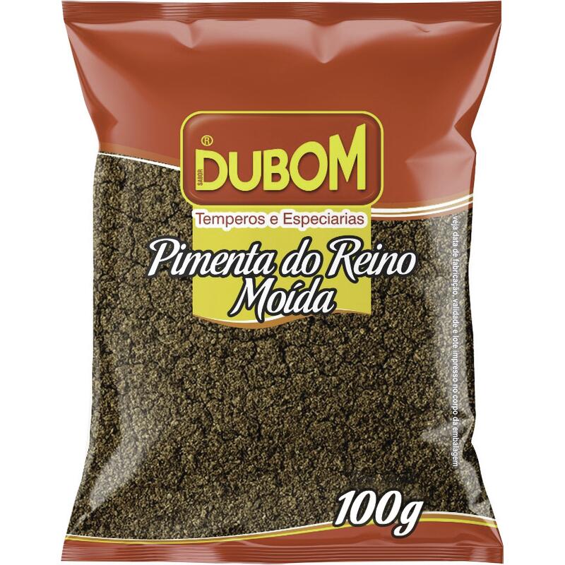 Pimenta do Reino em Pó Dubom 100g