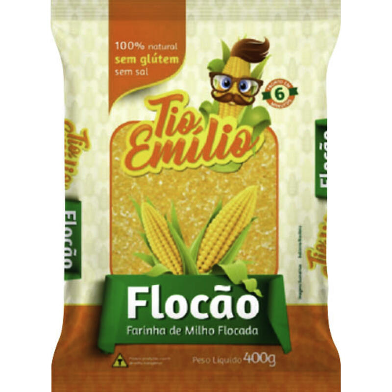 Flocão de Milho Tio Emílio 400g