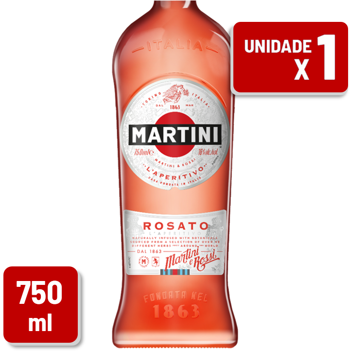 Vermouth Rosato Extra Dry Garrafa Vidro 750ml