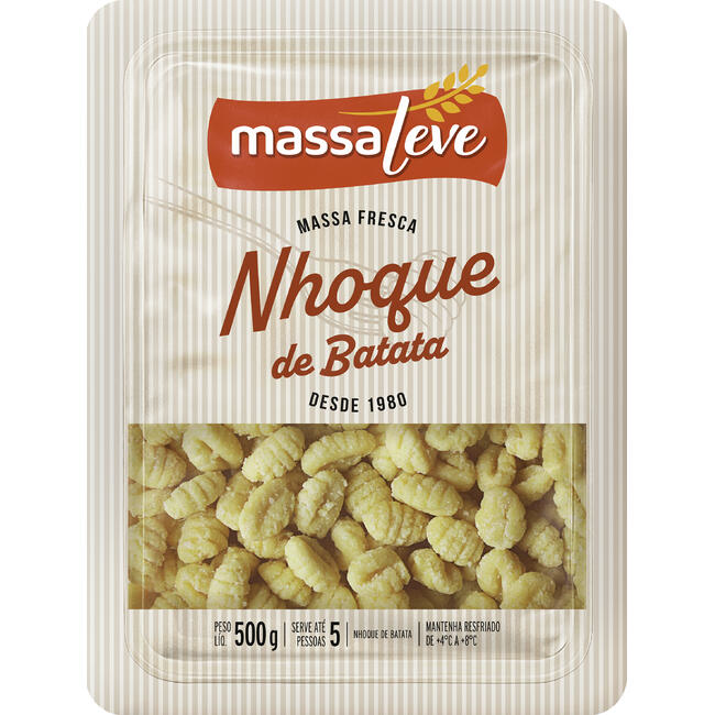 Nhoque Massa Leve 500g