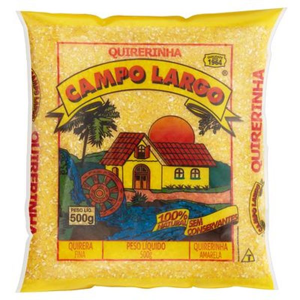 Quirera Campo Largo 500g - Amarela