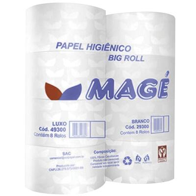 Papel Higiênico Magé 300m 8 rolos