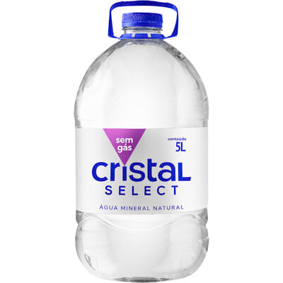 Água Mineral Cristal Select Sem Gás 5L
