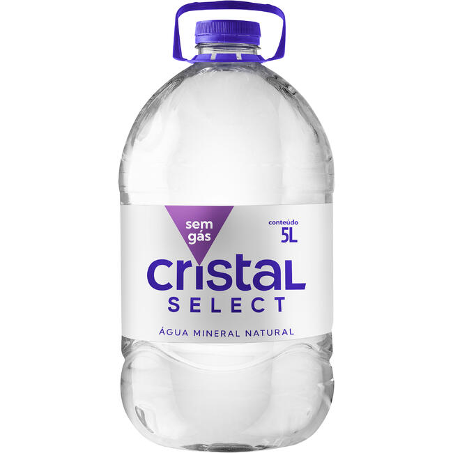 Água Mineral Cristal Select Sem Gás 5L