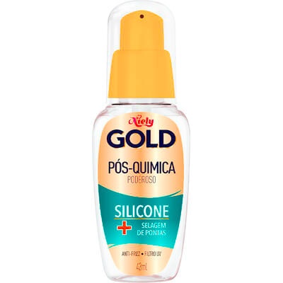 Silicone + Selagem de Pontas NIELY GOLD Pós-Quimica 42ml