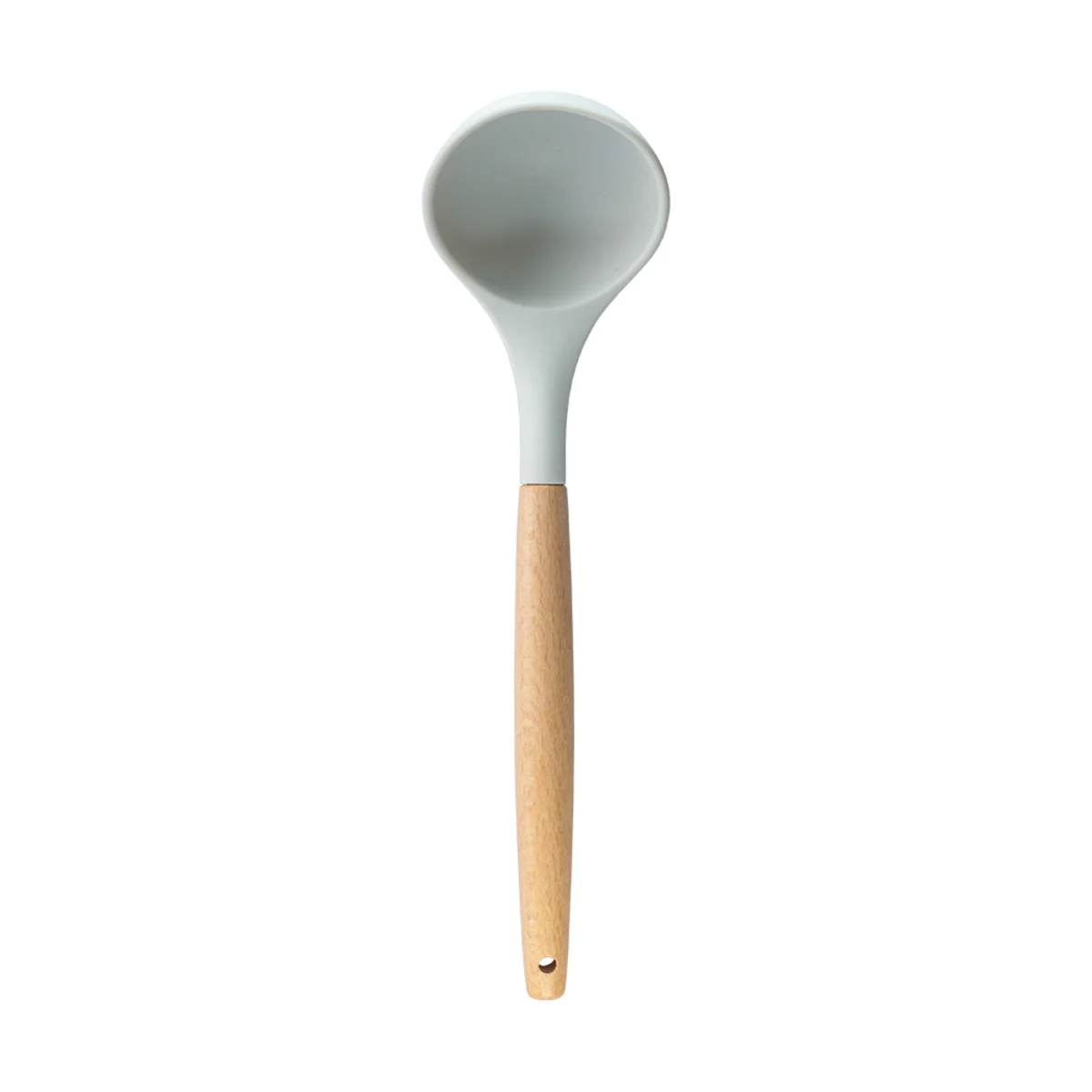 Concha Silicone Cabo De Madeira Oikos