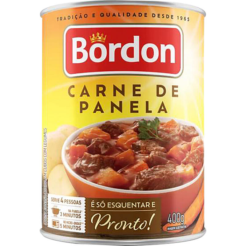 Carne de Panela Bordon 400g